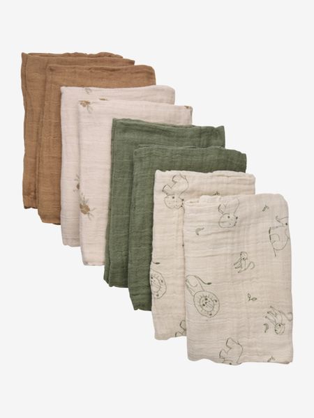 Pippi - Organic Cloth Muslin (8pk)
